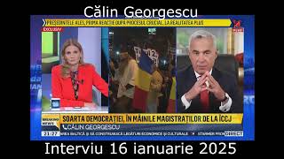 Interviu nou Călin Georgescu.