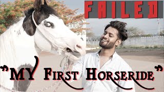 ''Ertugrul Wali feeling "| Not A Good Idea | My First Horse ride With Haider | Kashif Ahemad