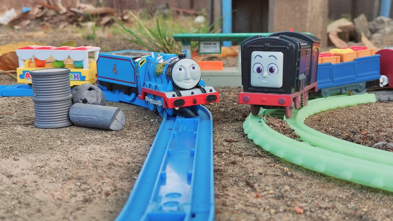 Mencari Dan Merakit Mainan Kereta Api Thomas And Friends Gordon, Kereta ...