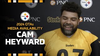 Cam Heyward Media Availability (June 4) | Pittsburgh Steelers