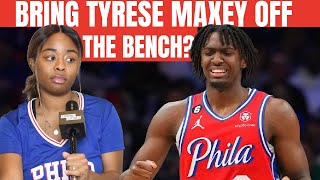 TYRESE MAXEY SHOULD BE SIXTH MAN FOR PHILADELPHIA 76ERS?