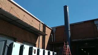 KLEAN ESP Project for Textile Stenter fume Smoke elimination in Lincolnton, NC
