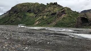 Krossá river crossing in Þórsmörk [Jul. 21st 2019]