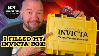 My 8 Slot Invicta Box is Full! Feat  Three New Invictas! #invicta #menswatches