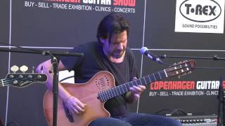 Godin guitars presented by Jacob Gurevitch and AC at Copenhagen Guitar Show