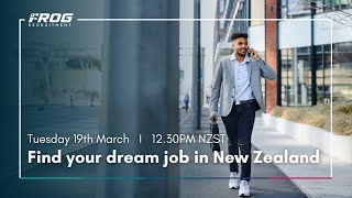 2024 Working Holiday Webinar Series: Finding a Job in New Zealand