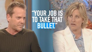 Kiefer Sutherland Trained with the Secret Service