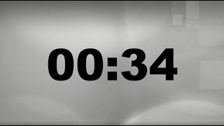34 Second Timer with Alarm | Simple Countdown (Full Screen) – ClockUnit