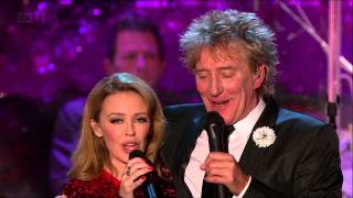 Kylie Minogue \u0026 Rod Stewart - Let It Snow (Rod Stewarts Christmas 2012)