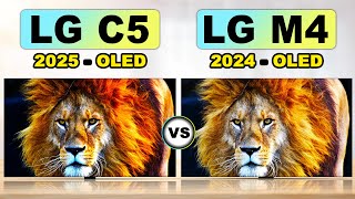 LG C5 OLED TV VS LG M4 - Signature OLED TV