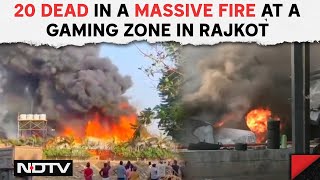 Rajkot TRP Game Zone Fire | 20 Dead In Massive Fire At Gaming Zone In  Rajkot, Rescue Ops On
