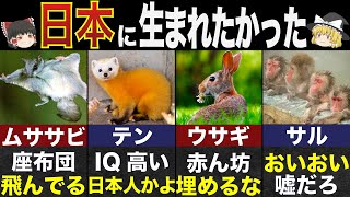 世界が驚愕した日本にしかいない動物7選〜小さな島国の哺乳類たち〜【ゆっくり解説】