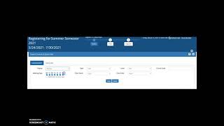 Registering for Courses in the Student Portal