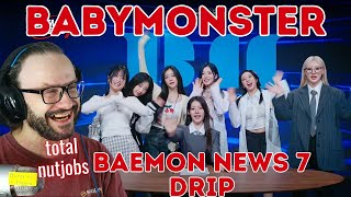 so funny! [BAEMON NEWS 7] BABYMONSTER NEW ALBUM COMING IN reaction