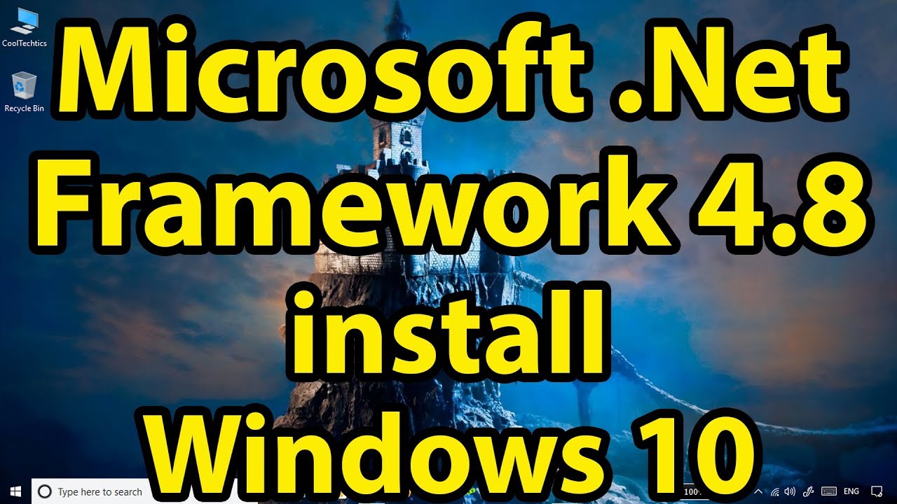 How To Install Microsoft .NET Framework 4.8 Online/Offline In Windows ...