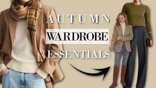 Classic Wardrobe Staples You Need for Effortless Outfits This Autumn and Winter