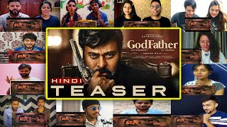 God Father Hindi Teaser | Megastar Chiranjeevi | Salman Khan | Mixed Mashup Reaction