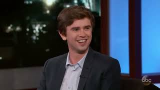 Freddie Highmore Turning Bizarre Questions into Gold for 5 Minutes