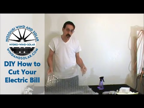 DIY How To Cut Electric Bill In Half: Part 1 Free Ideas | Missouri Wind ...