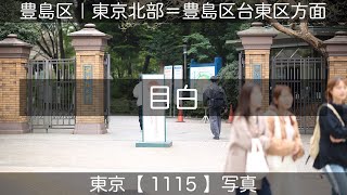 1115【目白】豊島区｜新宿区、2024年11月14日(木)撮影、東京北部＝豊島区台東区方面、東京写真。