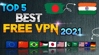 Top 5 Best Free VPN 2021 In Bangladesh || VPN For Free Fire || How To Change Server || India VPN