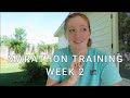 Week 2 of marathon training | 36 mile training week!