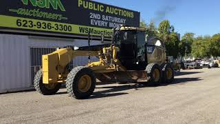 2008 CAT 140M  Motor Grader For Auction January 11th 2020