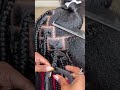 How to add hair to knotless braids