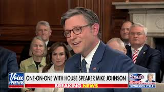 Speaker Johnson and House Republicans Join Hannity at U.S. Capitol