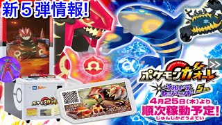 新５弾情報！ポケエネ5000越え！ゲンシカイキする グラードン カイオーガ 4タイプが登場！UB アクジキング デオキシス ミュウツールーレットポケモンガオーレ ウルトラレジェンド5弾 Pokémon