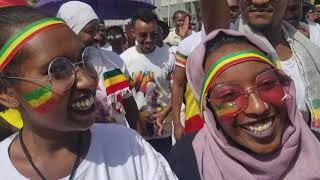 Ethiopia የአዲስ አበባ ልጆች የአድዋ ድል በዓል በደማቅና ከአንዳንድ አዝናኝና አስቂኝ ጨዋታዎች ጋር ለፕሬዚዳንት ማሜ ጩሉሌም መልእክት አስተላልፈዋል #1