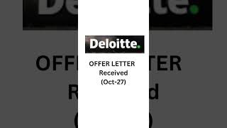 Deloitte Onboarding Update 2023 | Deloitte Offer letter Received | #deloitte #onboarding #2023batch