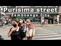 Zamboanga City Purisima Street Walking Tour | 4K HDR | Zamboanga Afternoon Walk