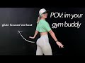 Come To The Gym With Me! mic'd up glute & hamstring focused workout