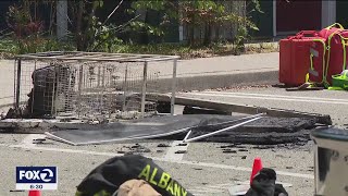 Family disturbance leads to fire, arrest at UC Berkeley student housing complex