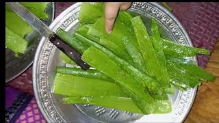 Day 53 & 54| Aloe vera khaen or lgaen |fat to fit series | gorsel mix