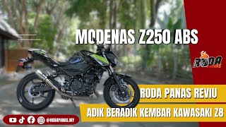 RODA PANAS REVIU | Modenas Z250 ABS