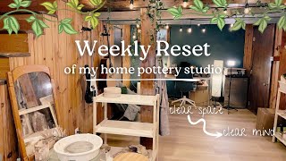 🌿Reset My Studio With Me After A Busy Week