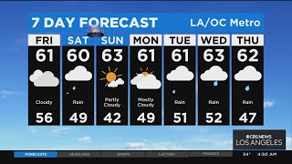 Olga Ospina's Weather Forecast (Dec. 30)