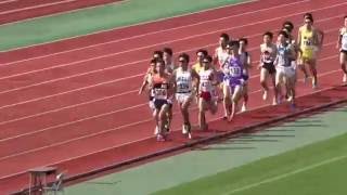 第69回西日本学生陸上競技対校選手権大会　男子1500ｍ予選２組