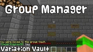 Minecraft Bukkit Plugin -Group Manager - Set ranks / permissions