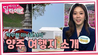 역사, 문화, 자연까지 다 있다! 양주 테마여행 BEST 3ㅣ우리동네가찐이야ㅣ여기는딜라이브(210315방송)