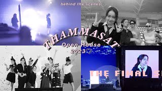 Thammasat Open House 2023 เบื้องหลังโชว์เปิดบ้านมธ. ซ้อมกี่วัน? เวทีเวอร์มากก วุ่นวายระดับสิบ!