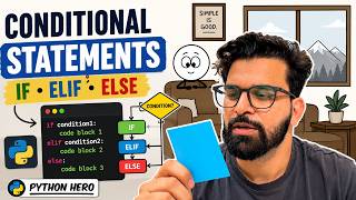 Learn Python if, elif & else with Fun Animations | Python Hero