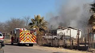 Socorro residents cooking out notice neighbors home go up in flames