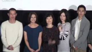 小泉今日子、台風接近のなか「私だったら家から出ない」／映画『マザーウォーター』初日舞台挨拶