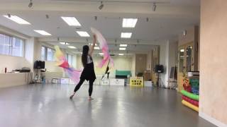 Corazon de nino ベリーダンス教室 初めてのファンベール振付 Nasim@Airy Studio 朝霞