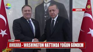 Erdoğan ve Çavuşoğlu ile görüştü