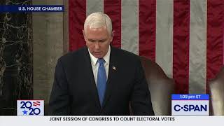 Joint Session of Congress for Counting of Electoral College Ballots