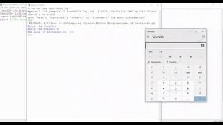 Python Program to find Area of a Rectangle